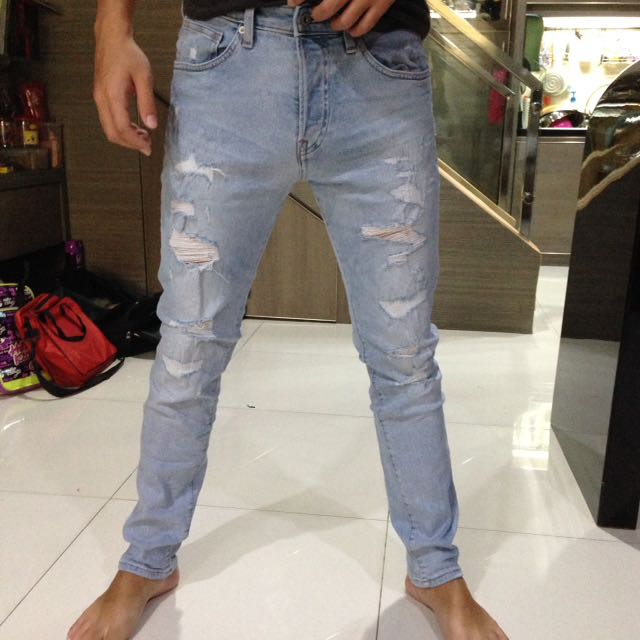 harga ripped jeans h&m