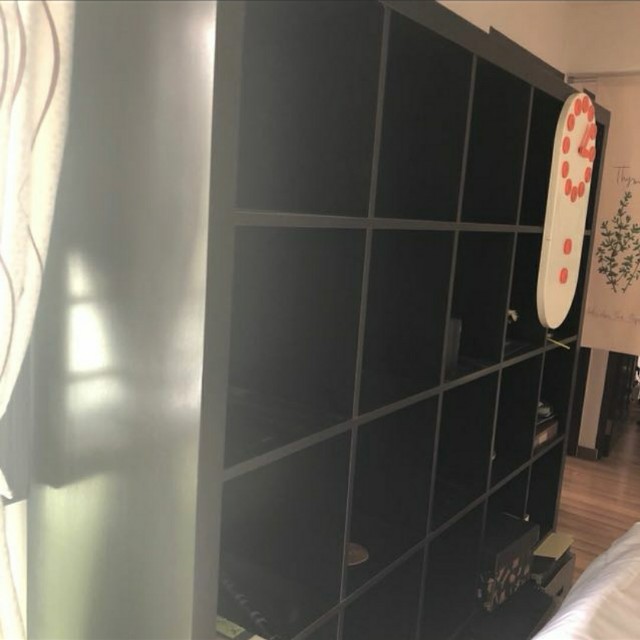 Ikea Kallax shelf 5x5, Furniture & Home Living, Furniture, Shelves