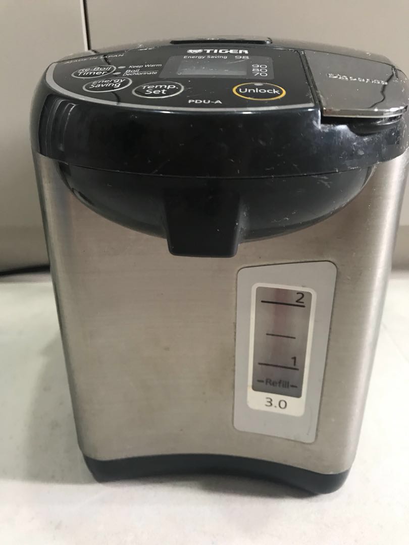 JapanMade Tiger 3Lt 70° 80°90°C Electric Water Heater