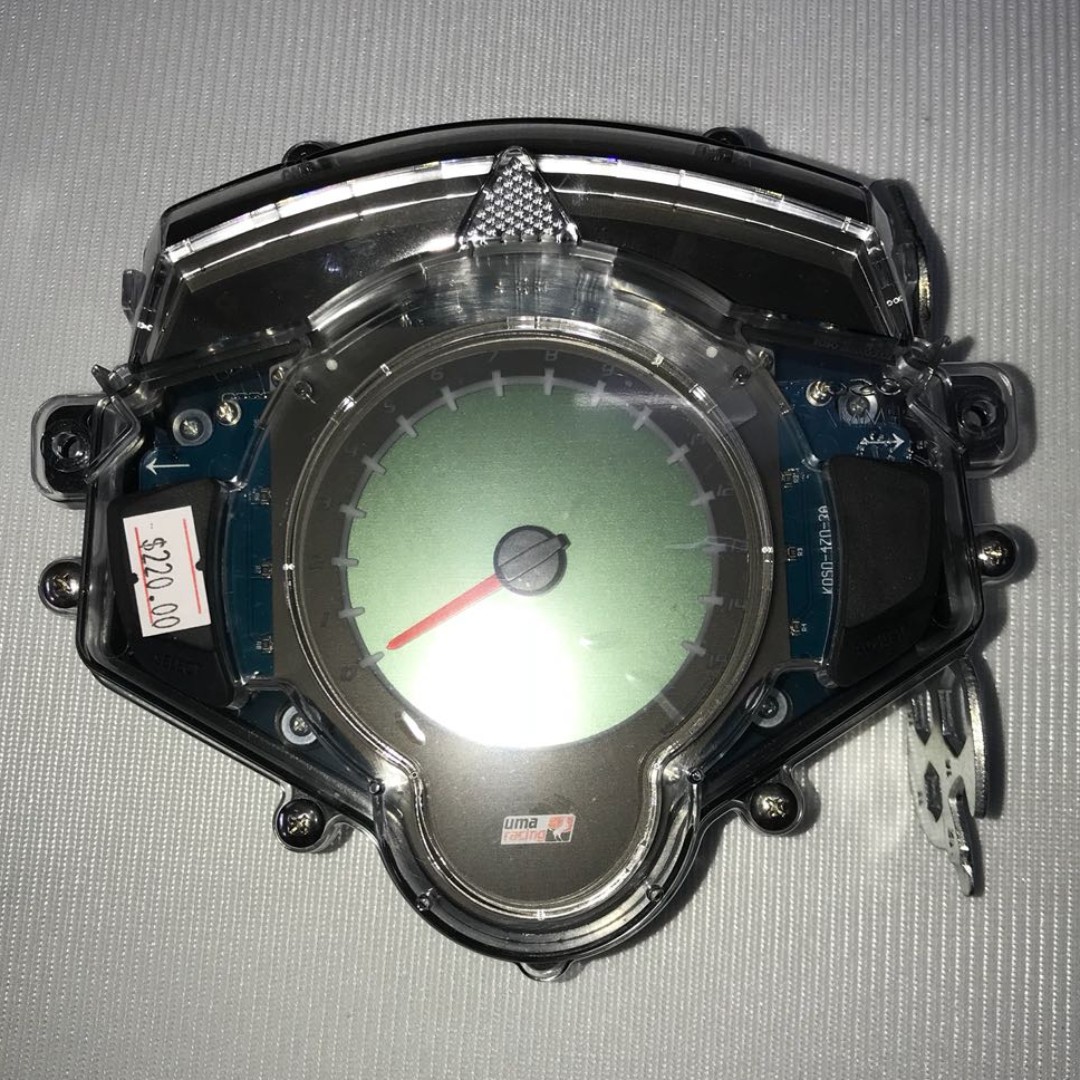 Jupiter Mx Lc135 Uma Racing Speedometer Meter Colour Backlight Motorcycles Motorcycle Accessories On Carousell