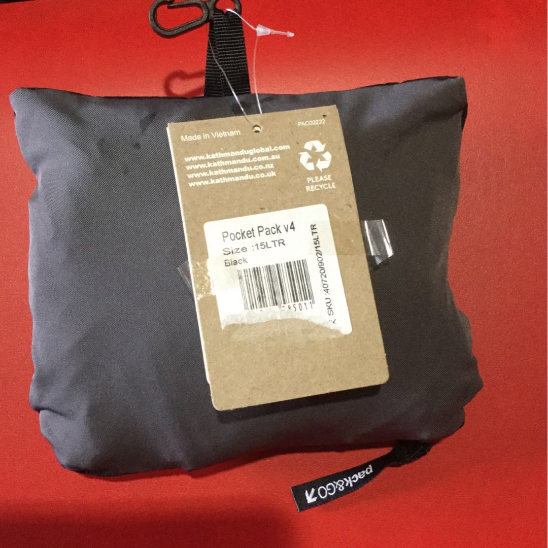 Kathmandu Foldable Backpack, Sports Equipment, Hiking & Camping on