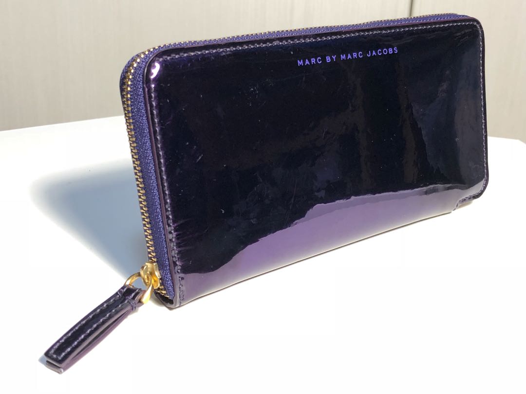 Marc jacobs purple wallet online