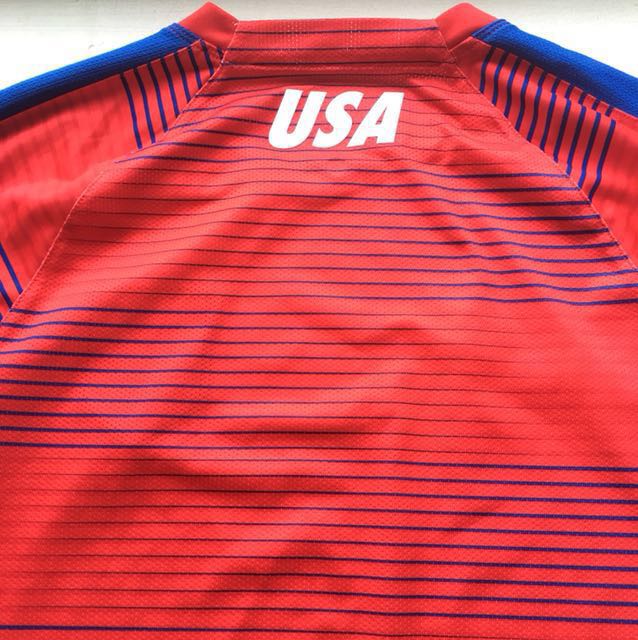 Usa warm up jersey hot sale