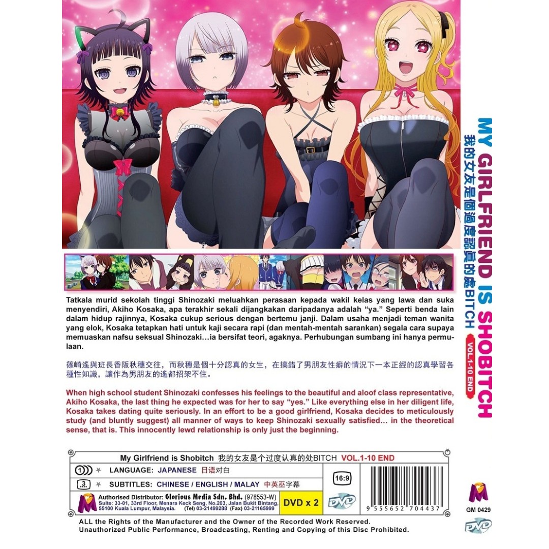 My Girlfriend Is Shobitch Vol.1-10 End Anime DVD, Hobbies & Toys