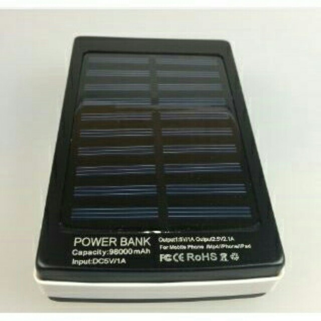 Powerbank solar 2 usb output 9800MAh (Category: Chargers) located in Manila. Submitted by affordshopz (Listing ID 156099504, Image 3). Description: Yes!! Cod is available in this item and on my shop! 😊 Discount or freebie/s just avail 6 or up items on my store! Visit my shop now for more affordable items and Cash on Delivery items! You can contact me here 👇 👇 Viber/Contact number:09168418144.