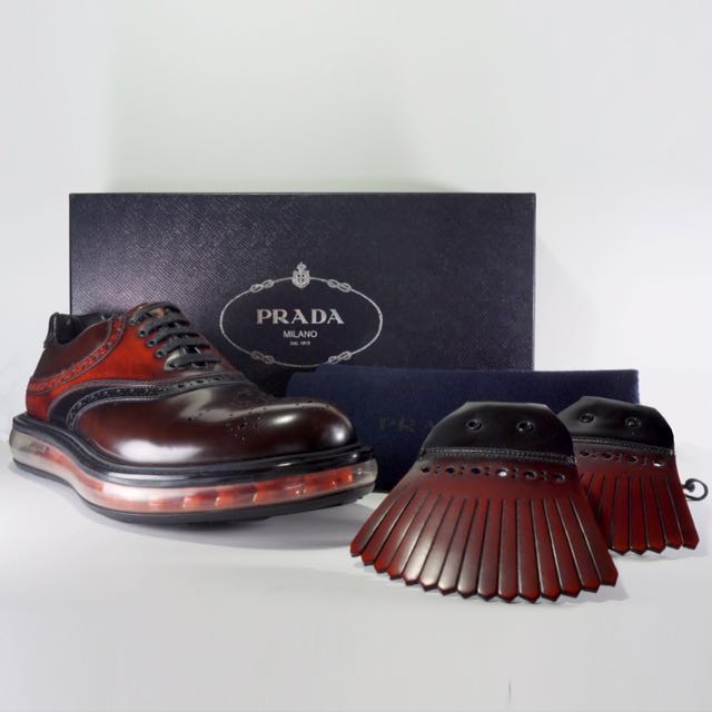 prada air sole brogues