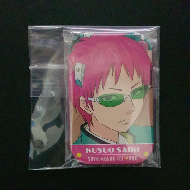 Saiki Kusuo No Psi Nan Marukaku Can Badge Entertainment J Pop On Carousell Saiki kusuo é um estudante de 16 anos de idade com poderes sobrenaturais inatos. saiki kusuo no psi nan marukaku can badge