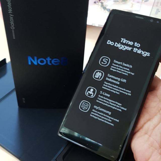 Samsung Galaxy Note 8 Opened Box Garansi Distributor Murah Telepon Seluler Tablet Di Carousell