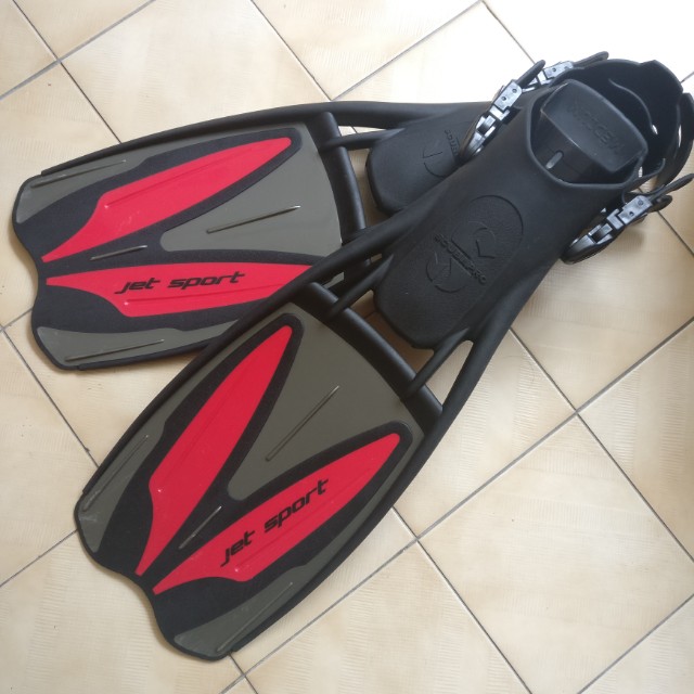scubapro jet sport fin straps