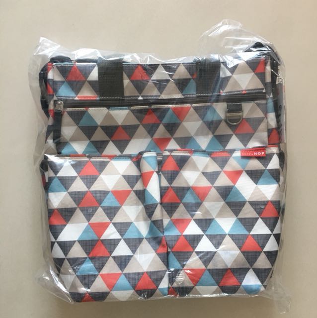 skip hop triangles diaper bag