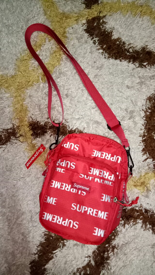 supreme 3m reflective shoulder bag
