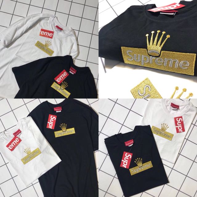 supreme rolex t shirt