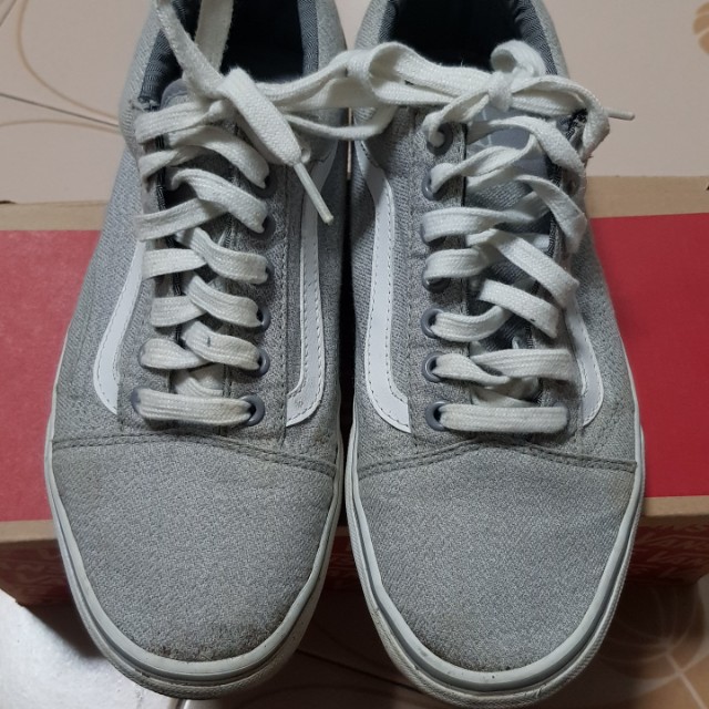 Frost gray sales old skool vans