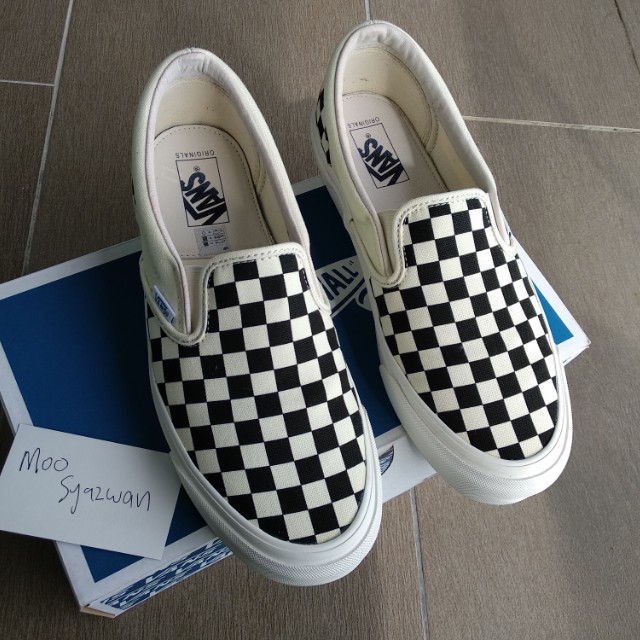 Vans vault og slip on pigskin online