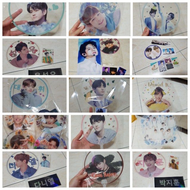Wanna One Kl And Macau Fm Fan Sets Hobbies Toys Memorabilia Collectibles Fan Merchandise On Carousell