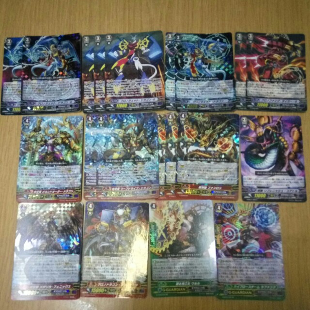 Wallpaper Wts Wtt Cardfight Vanguard Gear Chronicle 85 Full Deck Toys Desktop Wallpaper