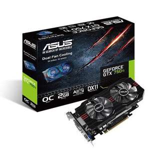 ASUS GeForce® GTX 750 TI performance graphics