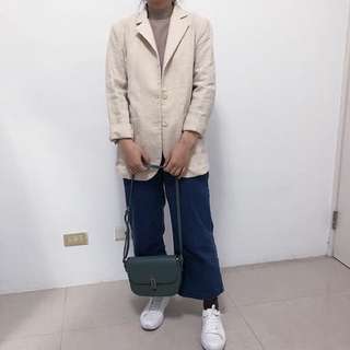 正韓棉麻外套