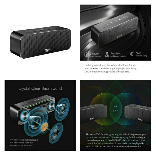 mifa a20 bluetooth speaker