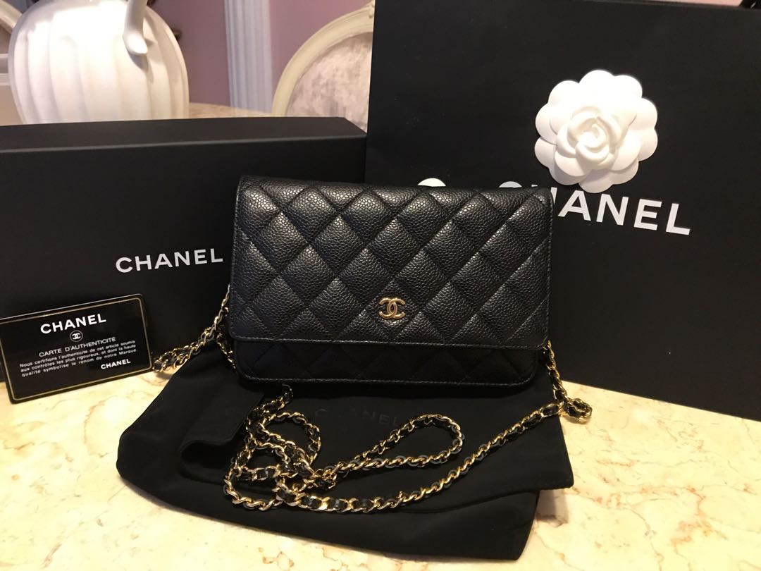 chanel woc caviar ghw