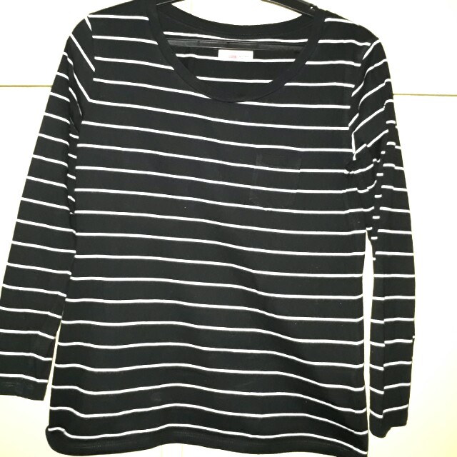 BENCH black-white stripes, Women’s Fashion, Bottoms, Other Bottoms on