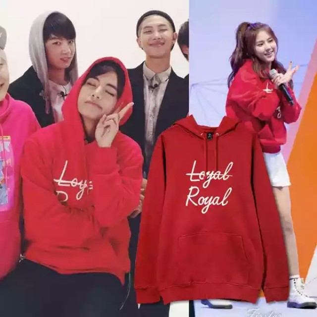 Bts loyal clearance royal hoodie