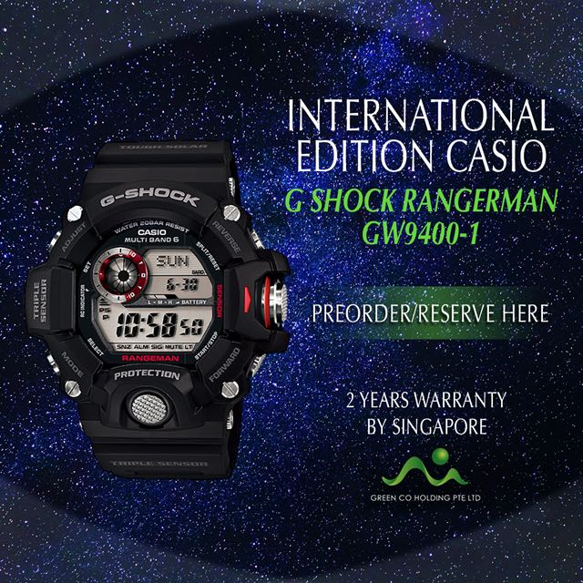 g shock ranger man