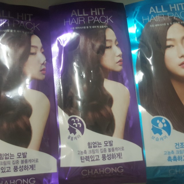 Chahong 차홍 Famous Korean Hair Stylist All Hit Hair Pack