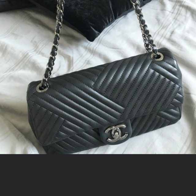 Chanel Chevron Flap Bag