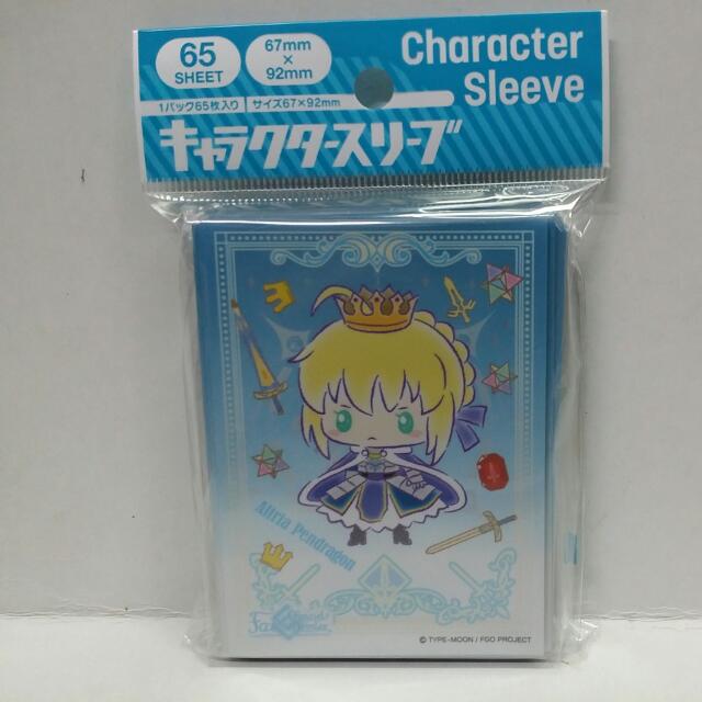 Character Sleeve Fate Grand Order Altria Pendragon En 530 67 92mm 65pcs Toys Games Board Games Cards On Carousell