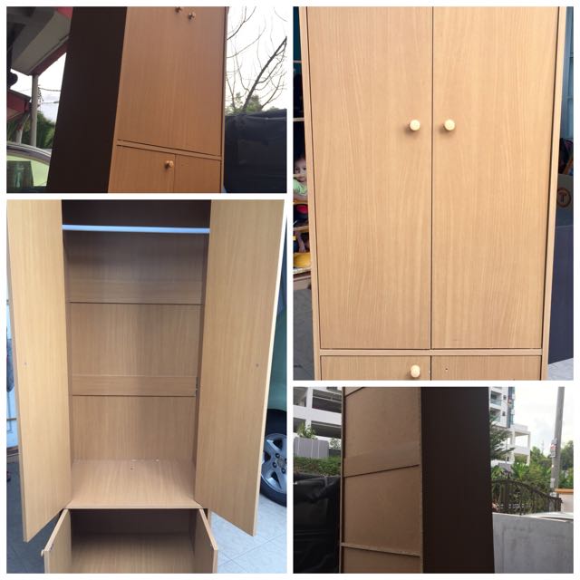 Cheap Wardrobe Almari Murah Home Furniture Furniture On Carousell