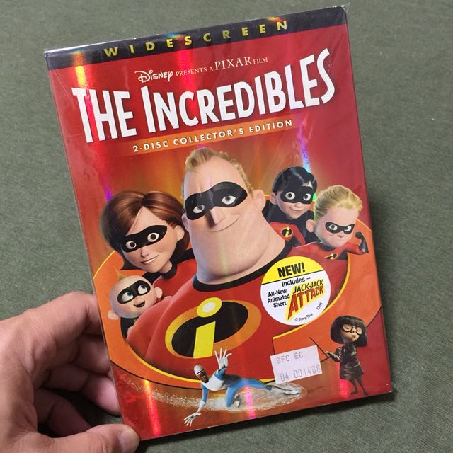 DVD THE INCREDIBLES, Hobbies & Toys, Music & Media, CDs & DVDs on Carousell