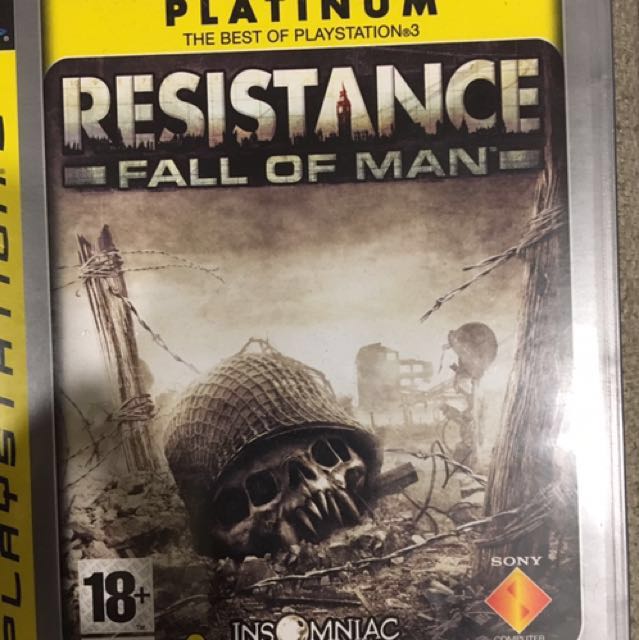 Free Post Delivery Resistance Fall Of Man Toys Games Video Gaming Video Games On Carousell