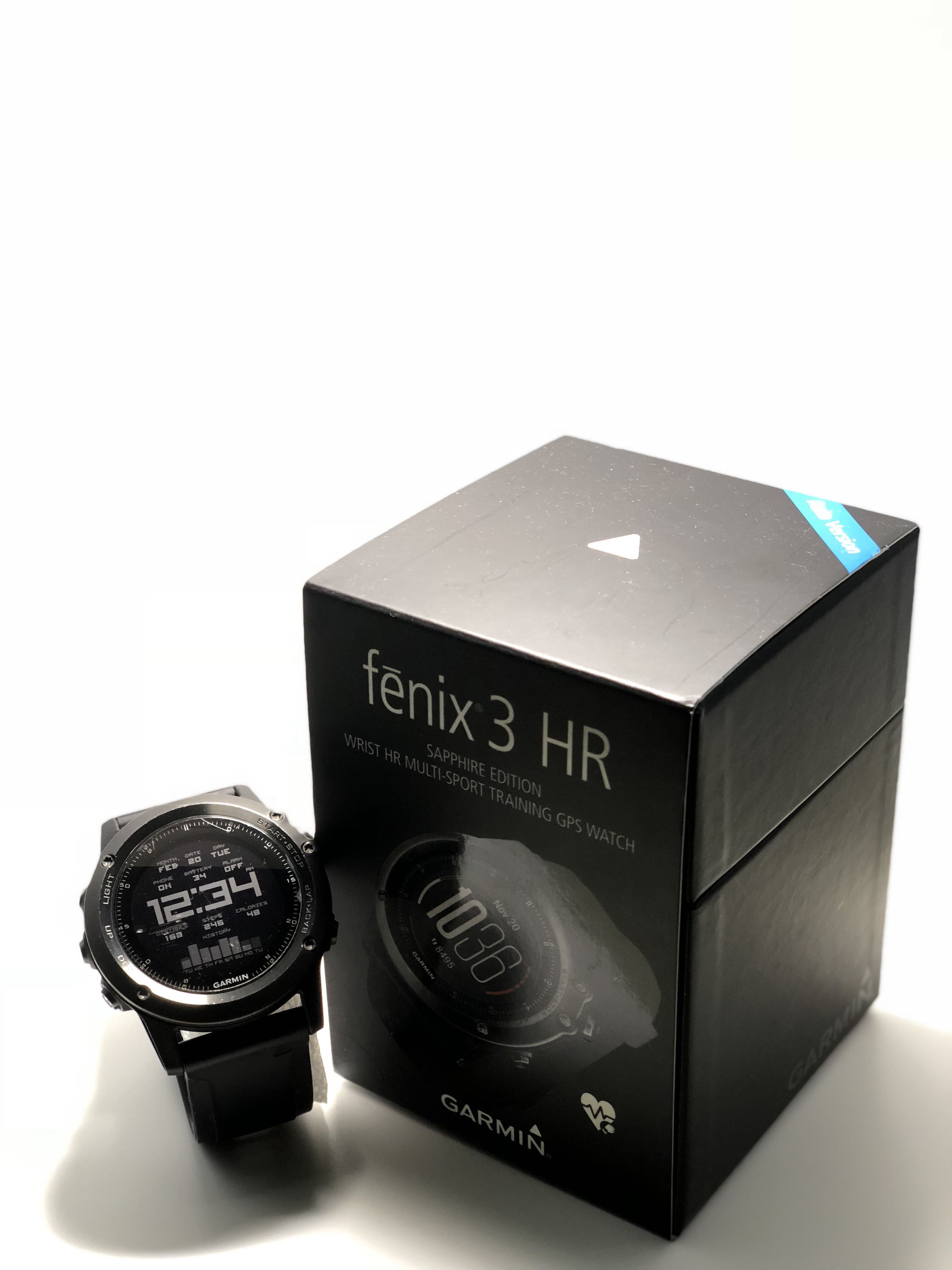 Garmin fenix 3 HR Sapphire Edition Mobile Phones Gadgets