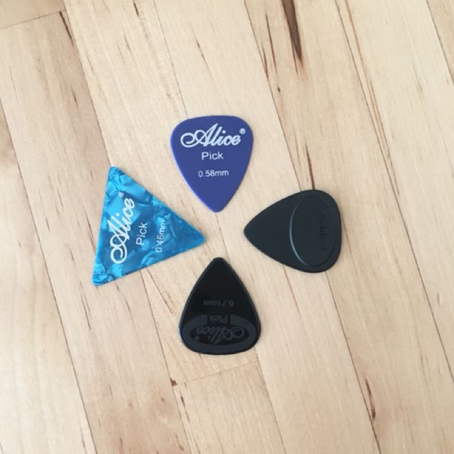 Guitar Picks Variety pack, Hobbies & Toys, Music & Media, Music Accessories on Carousell