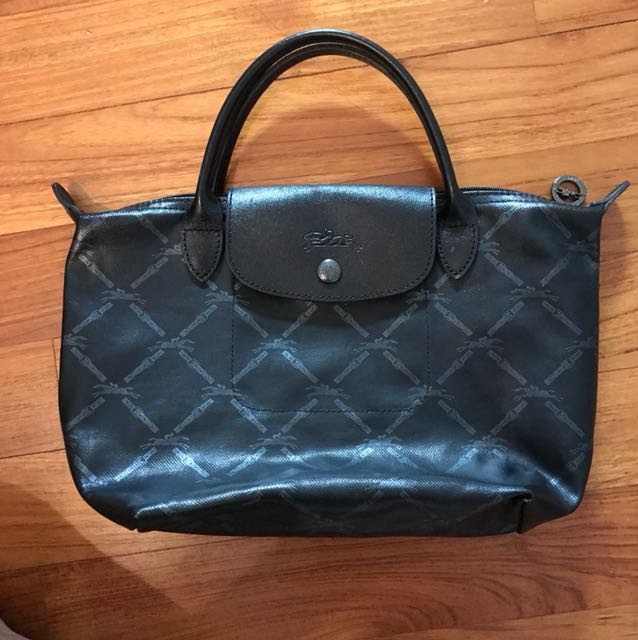 longchamp patterned tote