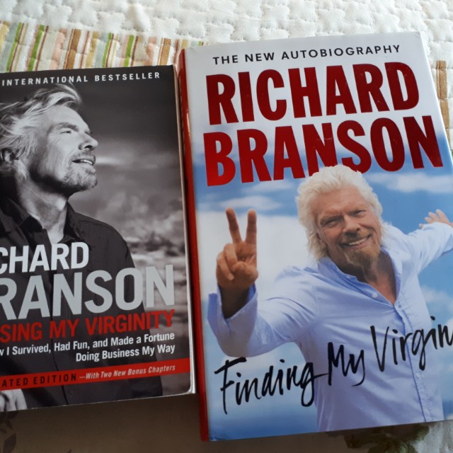 Finding My Virginity By Sir Richard Branson Hardbound Books