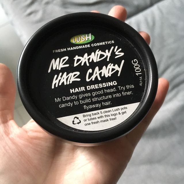 Lush Mr Dandy S Hair Candy Health Beauty Hair Care On Carousell
