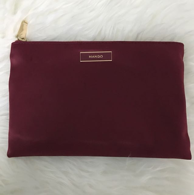 Mango makeup on sale bag