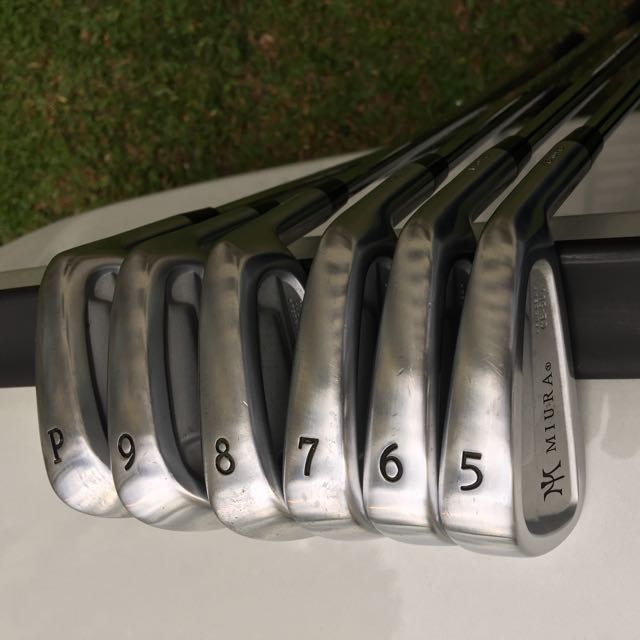 Miura CB501 Iron Set For Sale!, Sports Equipment, Sports & Games, Golf
