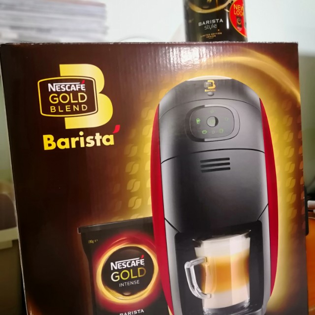Nescafe gold Barista plus Nescafe Intense (New), TV & Home Appliances ...