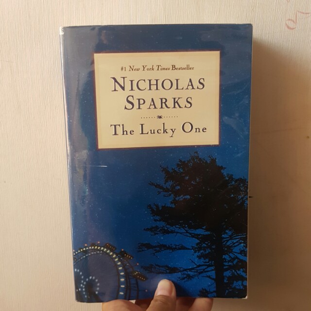 Nicholas Sparks The Lucky One Books Stationery Books On Carousell