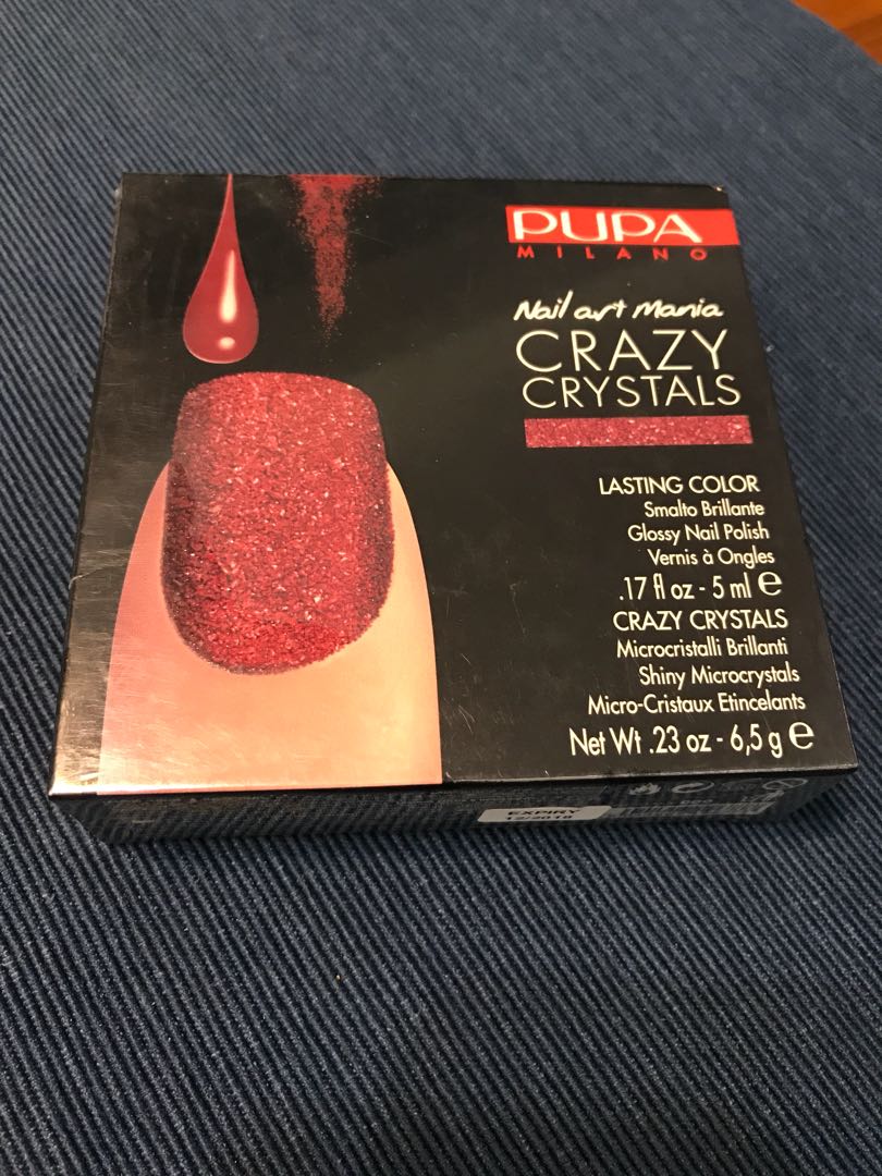 Pupa Milano Nail Art Mania Crazy Crystals Health Beauty Hand