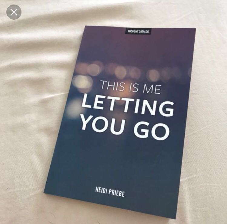 This is me letting you go Heidi Priebe, Hobbies & Toys, Books