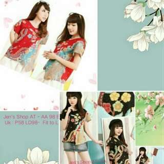 Jen's Shop At-  AA 98 E

Ukuran : P58 LD98-  Fit to L
