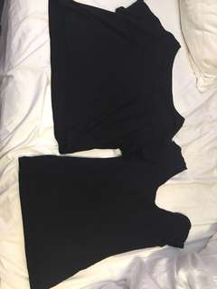 Black t-shirts