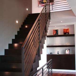 Railing tangga minimalis modern