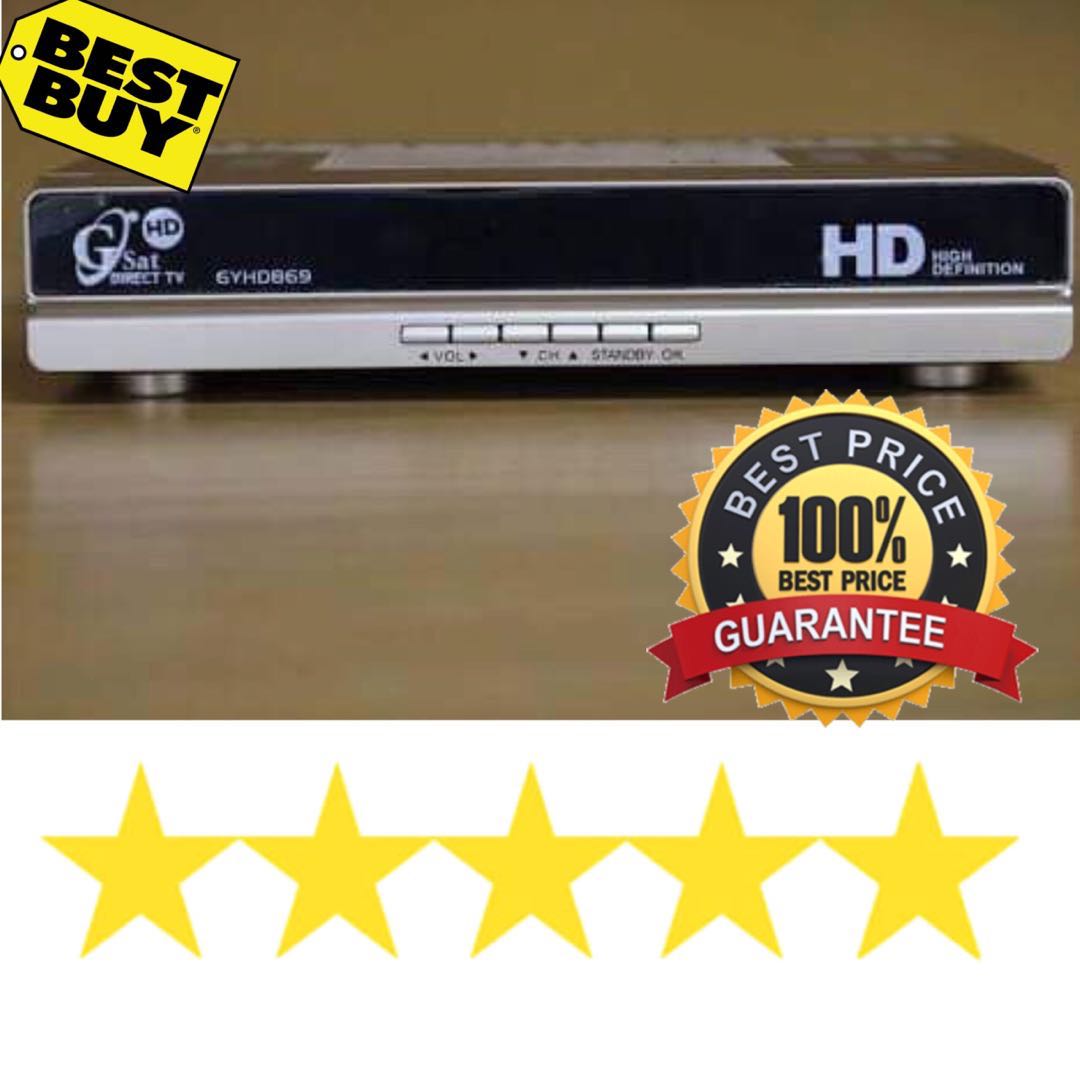 Gsat High Definition Satellite Tv Prepaid Package With 12 Months Load P500 Per Month Windsor Computer