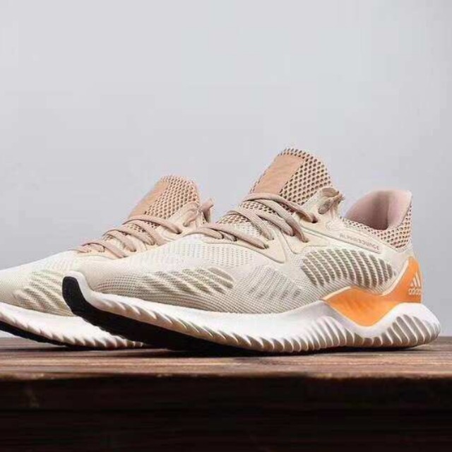 ADIDAS ALPHABOUNCE BEYOND (CREAM/ORANGE 