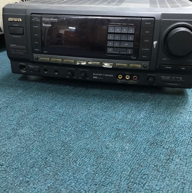 Aiwa Dsp Surround Digital Signal Processor Aiwa Dsp Surround Digital Signal Processor Electronics Audio On